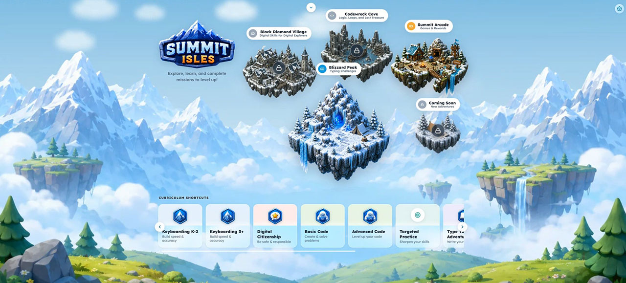 Typing Agent Login Screen